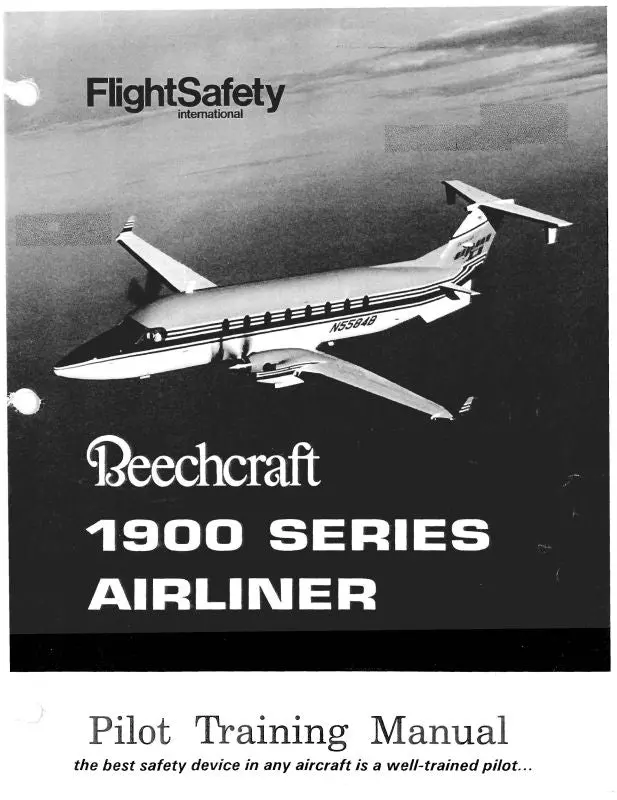 Flight Safety 1900 Series Airliner Pilot Training Manual (Flight Safety) (Fs1900ser-Tr-C) 1