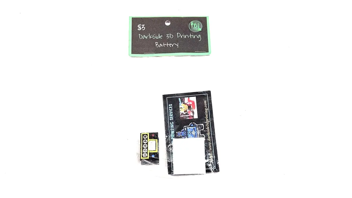 Dark Side 3D Printing Scale Battery 1