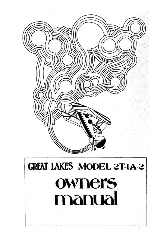 Great Lakes 2T-1A-2 Owner's Manual (Ga2t1a2-O-C) 1
