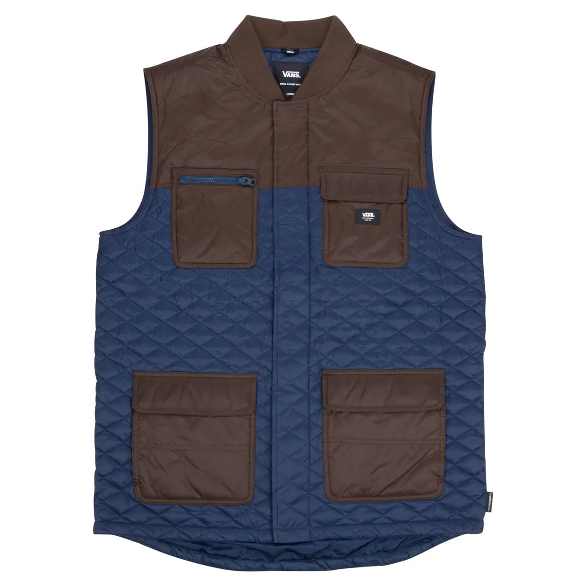 Vans Drill Chore Thermoball Mte Vest Dress Blues/Demitasse 1