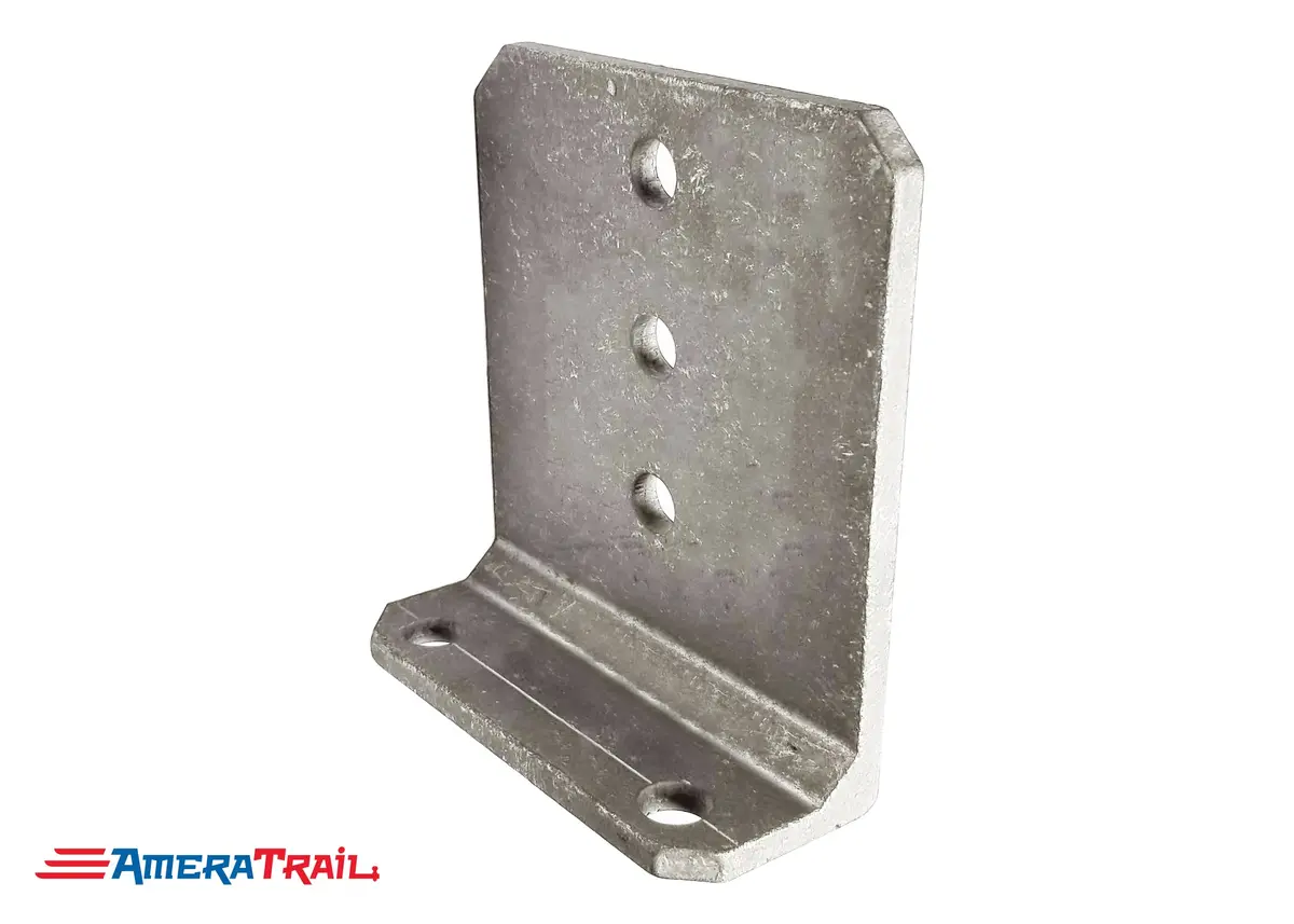 6" Vertical Aluminum Bunk Bracket For Big Wood Bunks - 6" H X 5" Wide 1