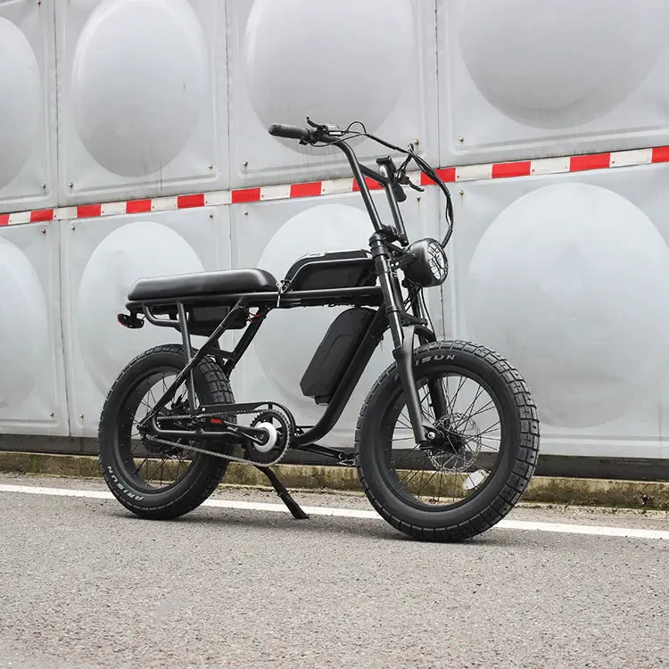 Coastal Cruiser Ripper Pro - Dual-Battery 48V 750W Moto Style E-Bike 1