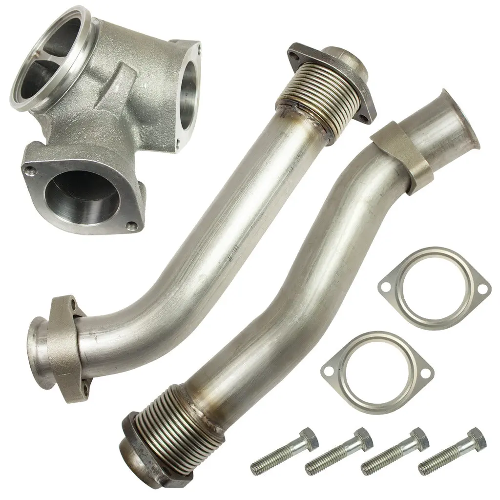 Up-Pipes Kit Ford 7.3L Power Stroke 1999.5-2003 F-250 / F-350 / Excursion / E-350 1
