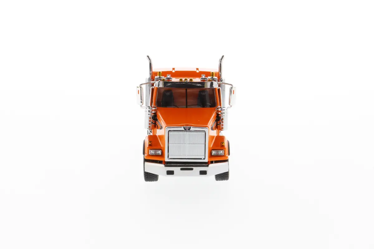 1:50 Western Star 4900 Sb 40" Sleeper Tandem Tractor - Open Hood - Detroit Diesel Engine, Transport Series, 71063 1