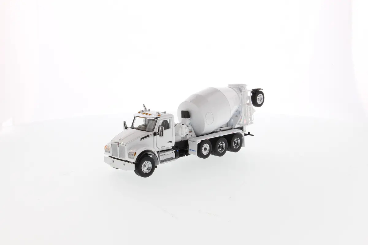 1:50 Kenworth T880 Sbfa With Mcneilus Bridgemaster Mixer  - White Cab, Transport Series, 71081 1