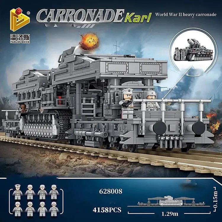 Panlos 628008 Karl Mortar 4158Pcs Brick 1