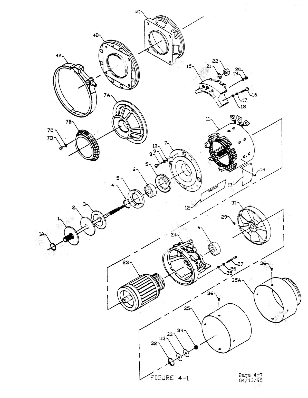 Bendix Starter Generator Type 30B37-3-A Thru -63A Maintenance With Illustrated Parts (R779-30) 2
