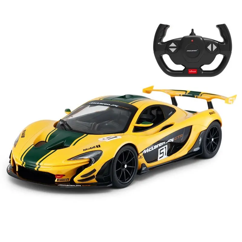 Mclaren P1 Gtr Rc Car 1/14 Scale Licensed Remote Control Toy Car With Working Lights By Rastar 1