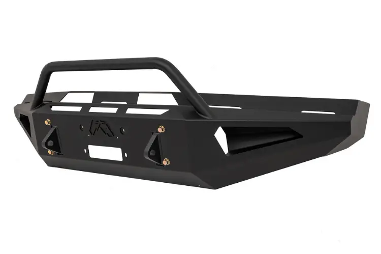 Fab Fours Red Steel Fs99-Rs1662-1 Ford F250/F350 Superduty 1999-2004 Front Bumper Winch Ready Pre-Runner Guard 1