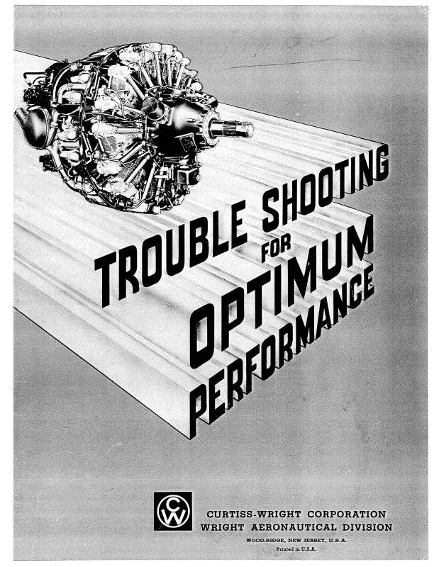 Wright Aeronautical Trouble Shooting 1957 Trouble Shooting (Wrtroub) 1