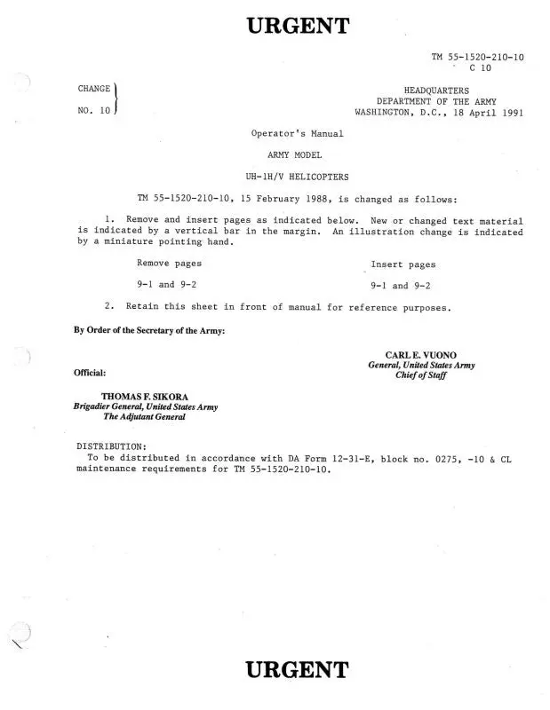 Bell Helicopter Uh-1D,H 1969 Operator's Manual 1