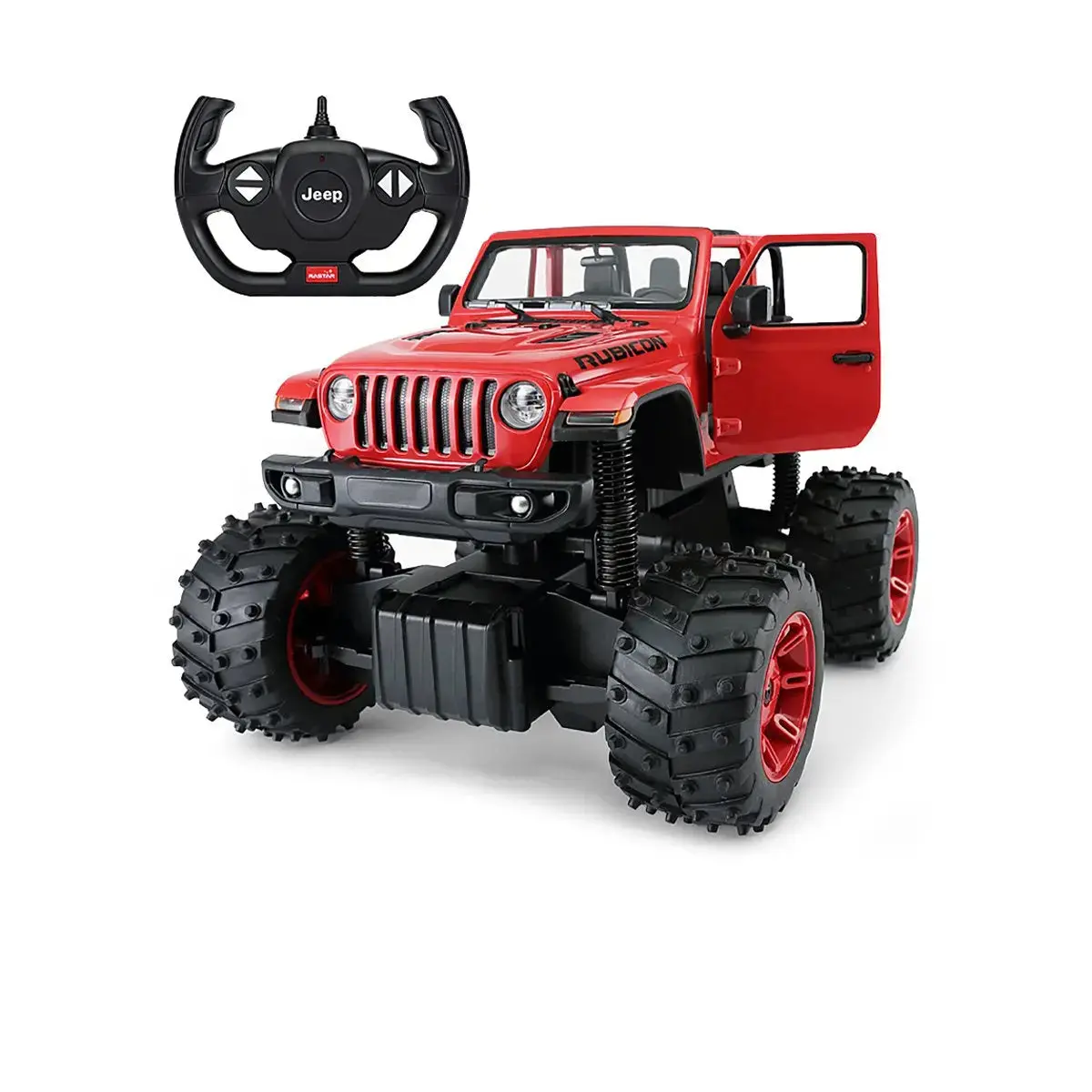 Rastar 1:14 R/C Jeep Wrangler Big Foot Off-Road Remote Control Car For Kids 1