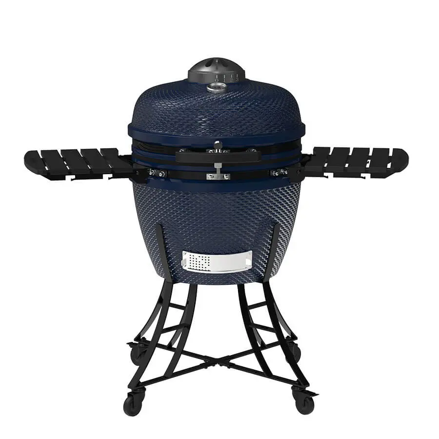 K24 Ceramic Charcoal Grill - Blue 1