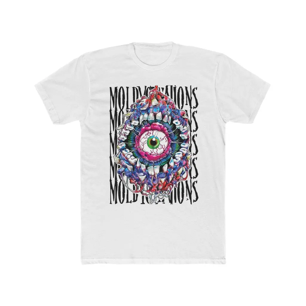 Men's Cotton Crew Tee Black Font 1
