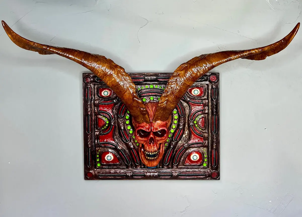 Demon Skull Art 1