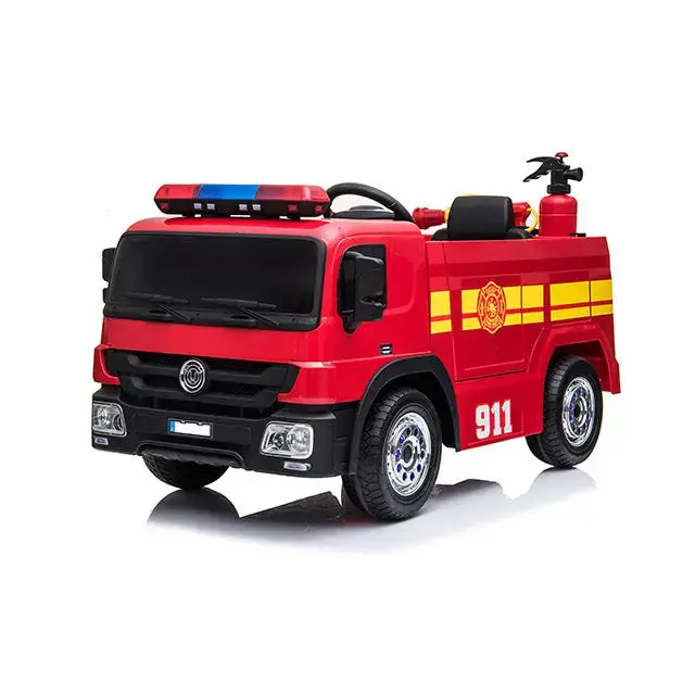 Fire Truck Ride On 12V Limited Edition- Open Box - 1
