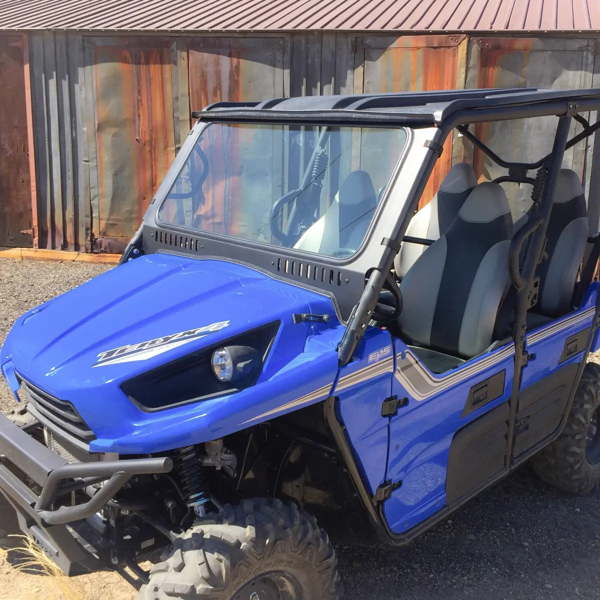 Kawasaki Teryx (2012-2015) Vented Glass Windshield 1