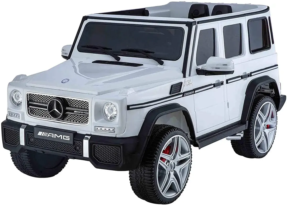 Mercedes Benz G65 Ride On Car 12V - White |Sold Out| 1