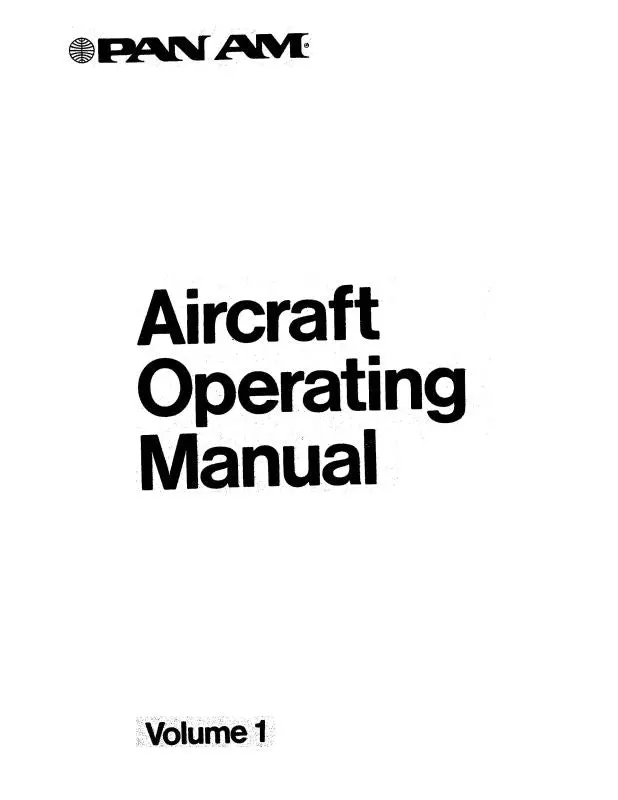 Pan Am 747-100-200 Ops&Training2vols. Operations & Training Plus Study Guide (Pan Am) (Pm747-Op-C) 1