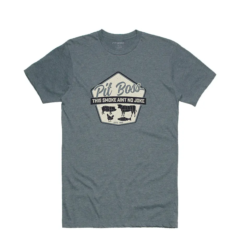 Men’S Titanium Heather Masters Of Smoke T-Shirt 1