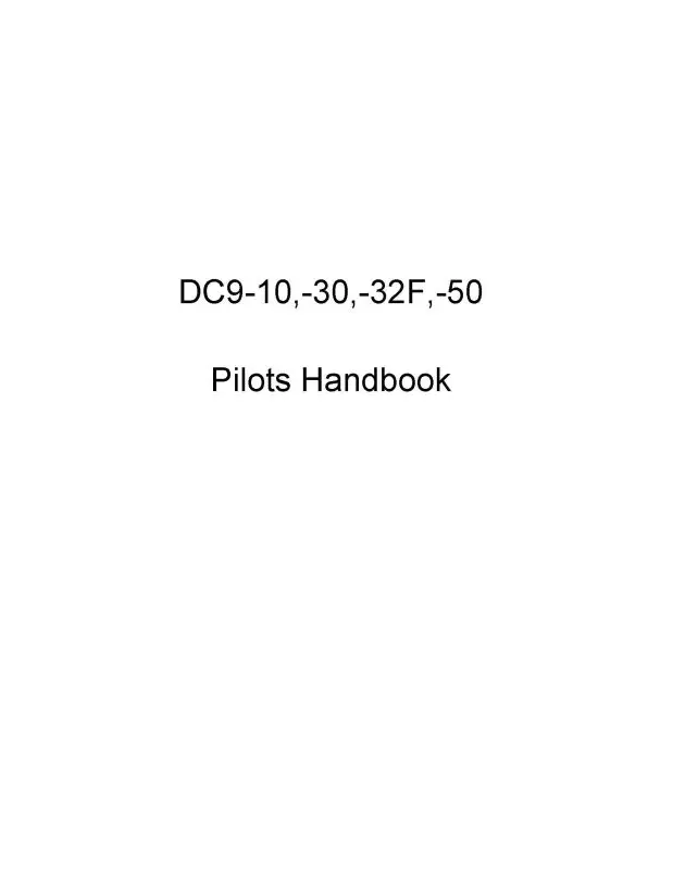 Republic Airlines Douglas Dc-9 1979 Flight Training Handbook (Republic Airlines) (Redc979) 1