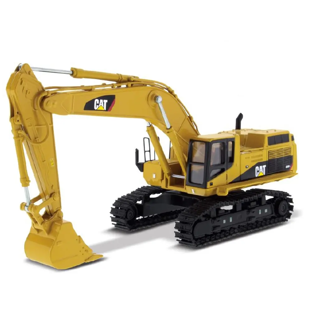1:50 Cat® 365B L Series Ii Hydraulic Excavator With 2 Pvc Figurines, Core Classics Series, 85058C 1
