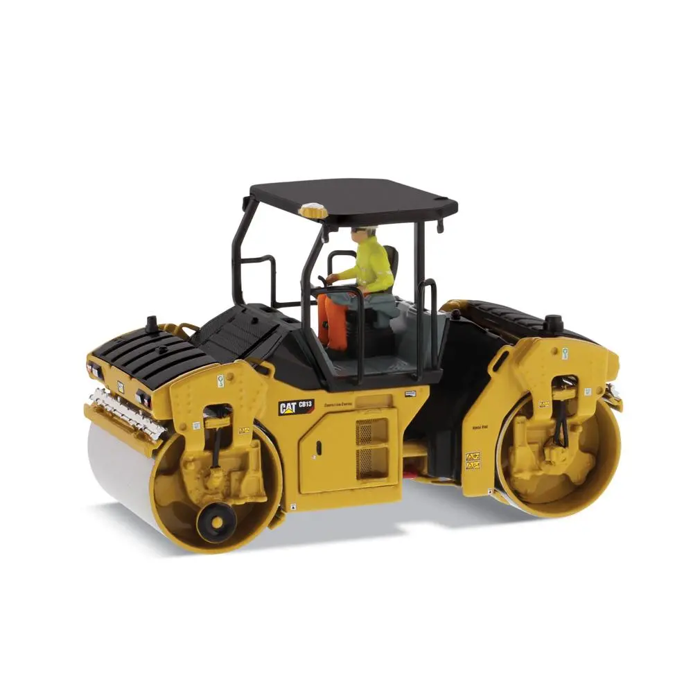 1:50 Cat® Cb-13 Tandem Vibratory Roller With Rops, 85594 1