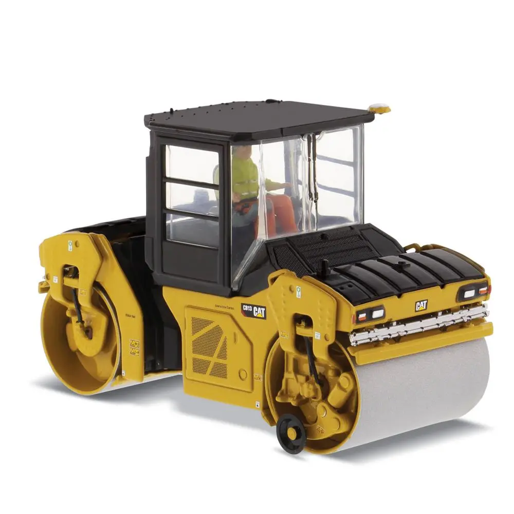 1:50 Cat® Cb-13 Tandem Vibratory Roller With Cab High Line Series, 85595 1