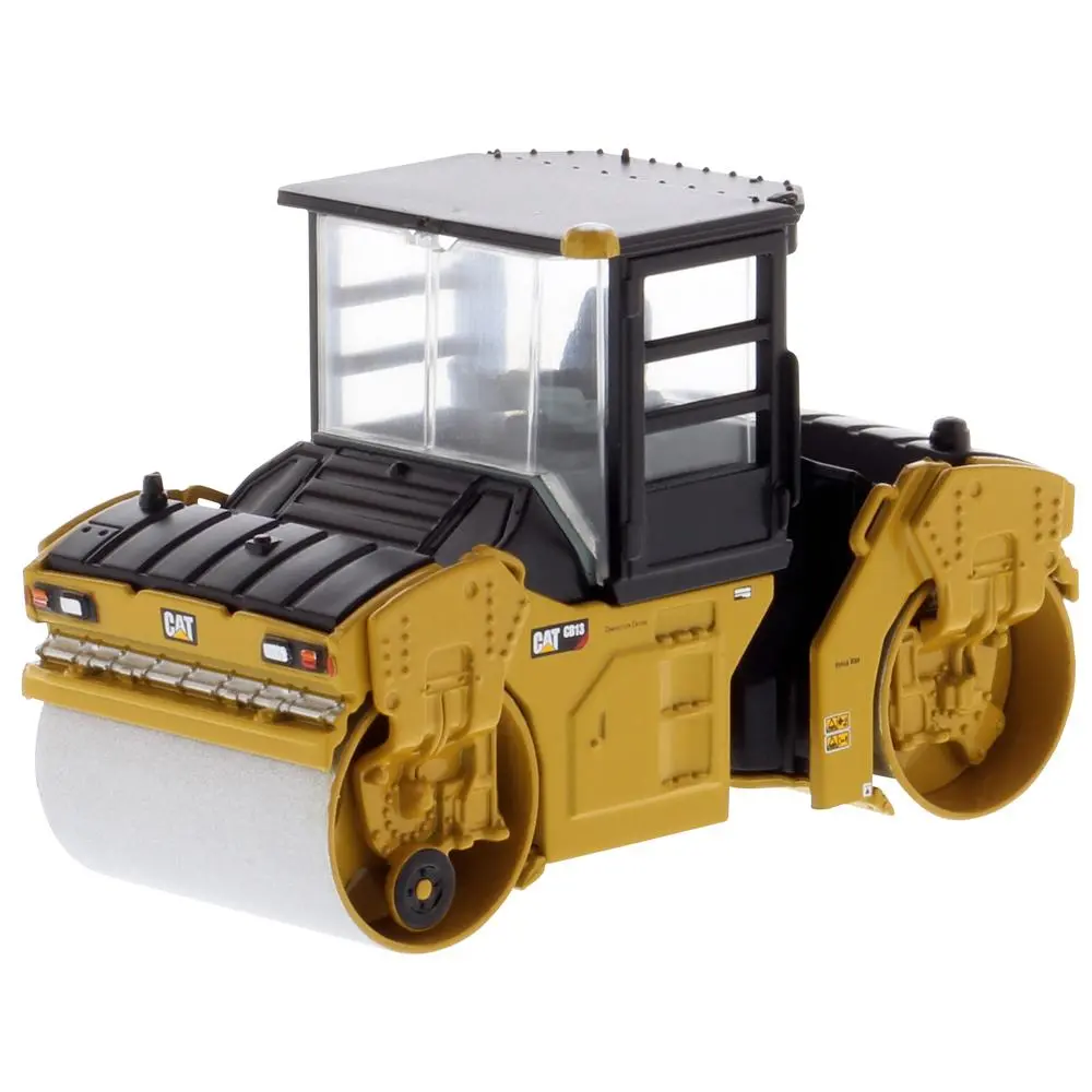 1:64 Cat® Cb-13 Tandem Vibratory Roller With Cab, Metal Construction Series, 85631 1