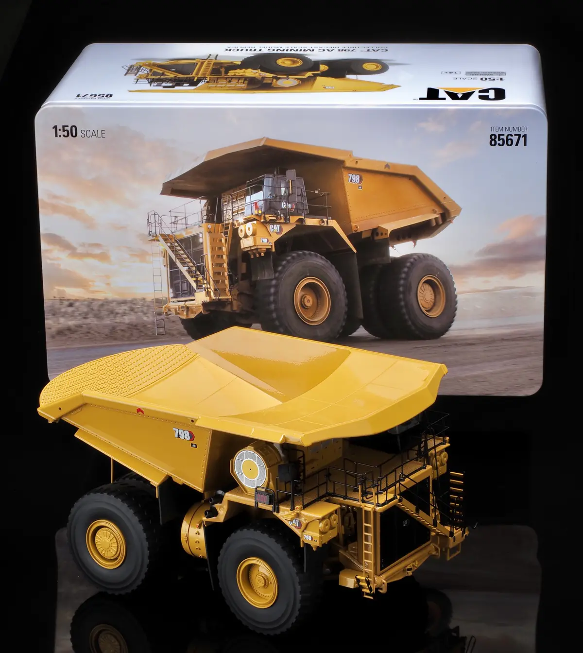 1:50 Cat 798 Ac Mining Truck, High Line Series, 85671 *Incoming June 1