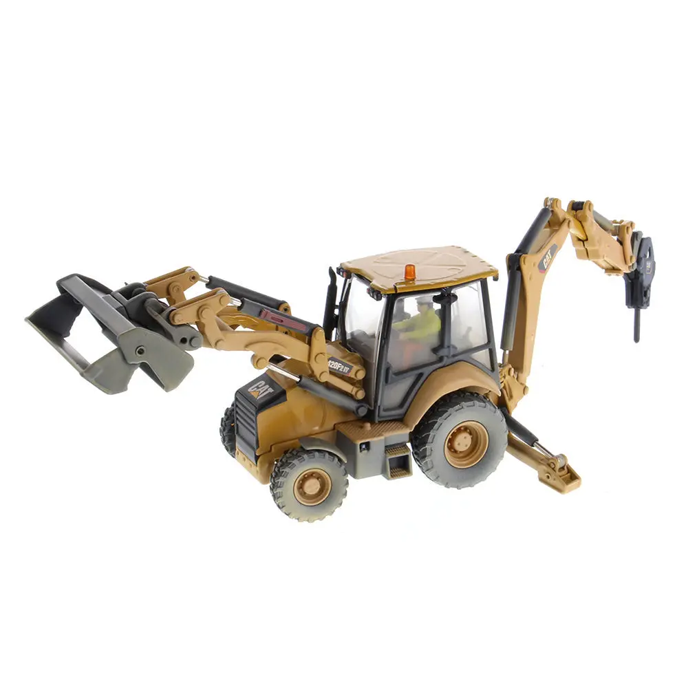 1:50 Cat 420F2 It Backhoe Loader, Weathered Series, 85755 1