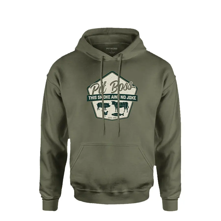 Masters Of Smoke Hoody - Army Green 1