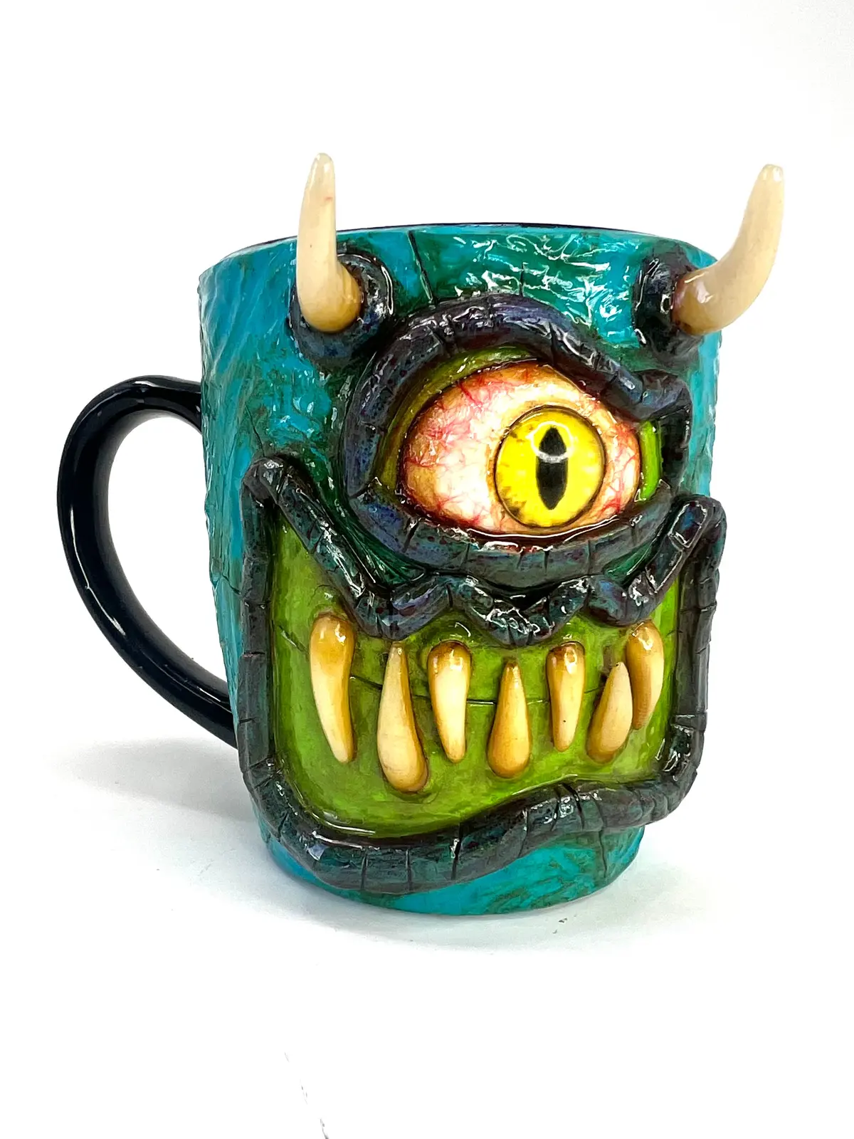 Blue Monster Mug 1