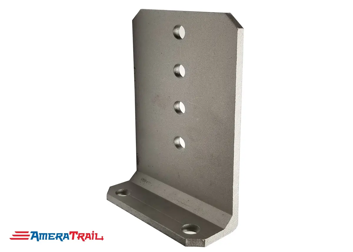 8" Vertical Aluminum Bunk Bracket For Big Wood Bunks - 8" H X 5" 1