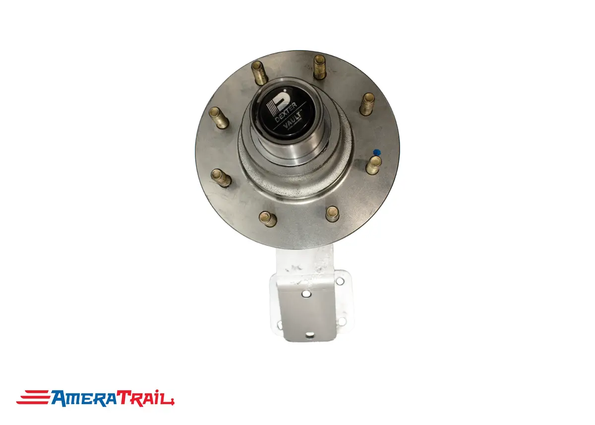 8 Lug Spare Vaulted Hub & Spindle Mount - Stainless Steel Hardware Included 1