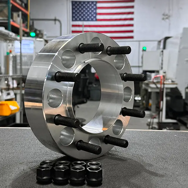 2005-2018 Dodge Ram 3500 Dually 8X6.5" Wheel Spacers Hub Centric Aluminum 1