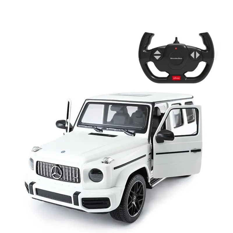 Mercedes-Benz Amg G63 Rc Car 1/14 Scale Licensed Remote Control Toy Car With Open Doors And Working Lights By Rastar 2
