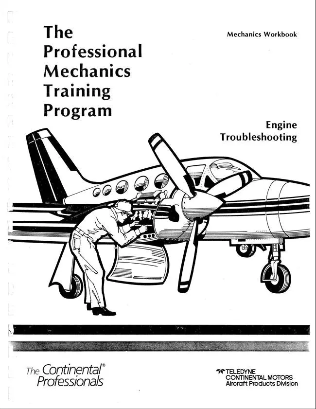 Continental Professional Mechanics Training Program Engine Troubleshooting Workbook 1