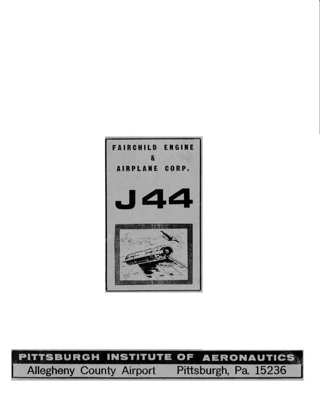 Fairchild J44 Maintenance Manual 1