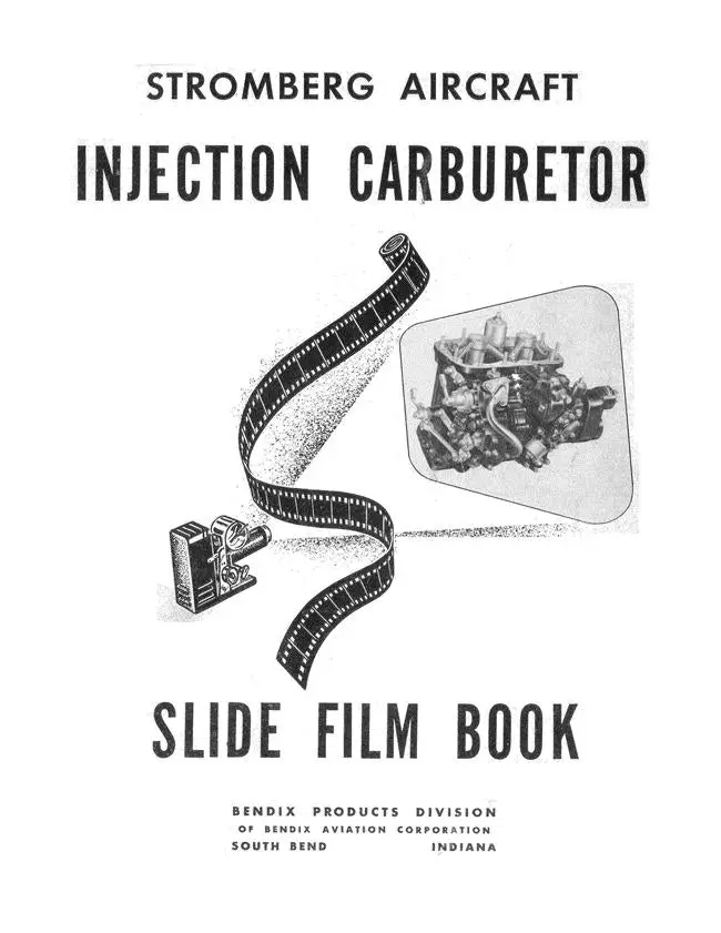 Stromberg Injection Carburetor Slide Film Book 1