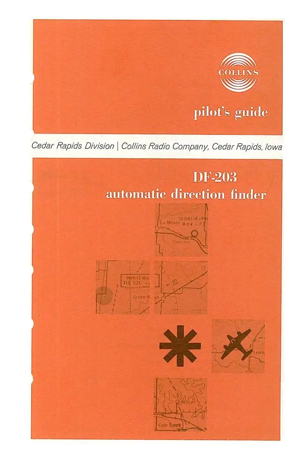 Collins Df-203 Automatic Direction Finder Pilot's Guide 1