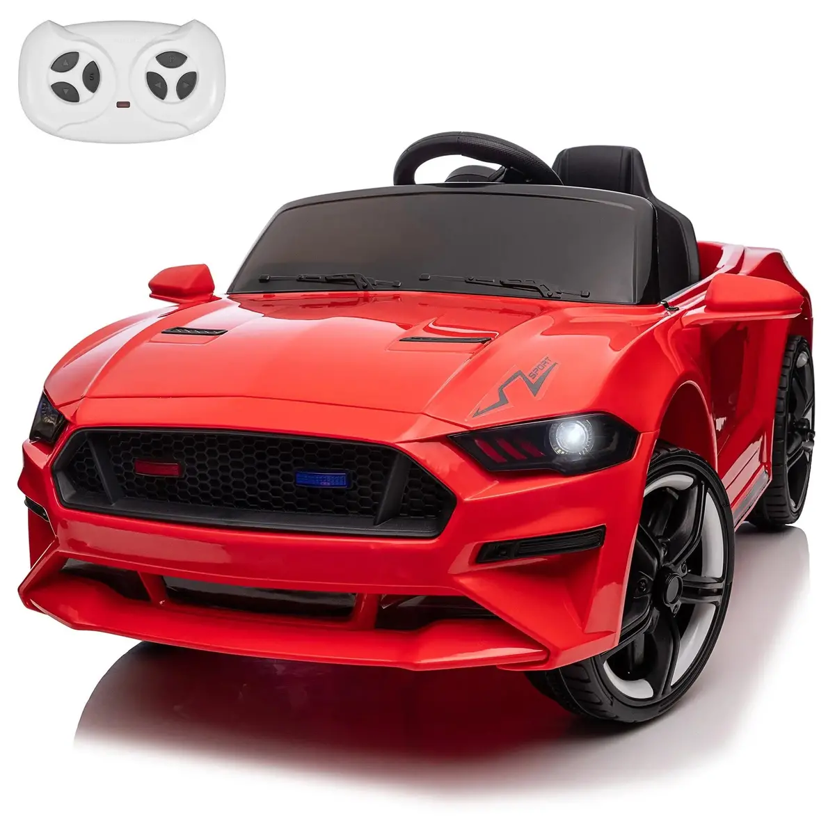 12V Ford Mustang Gt Style Kids Ride On Car 2