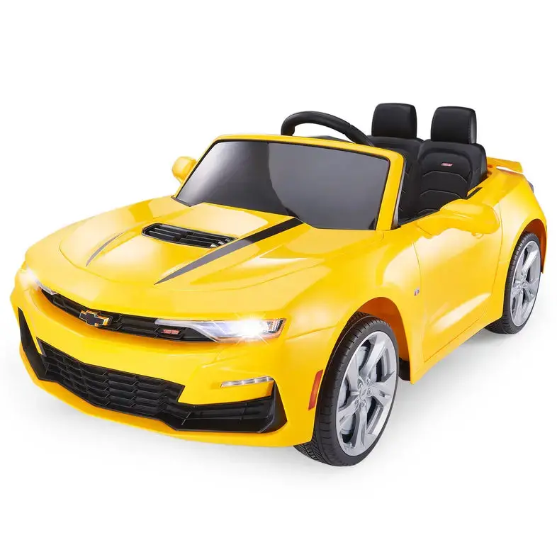 12V Licensed Chevrolet Camaro With Remote Control Ride On Car 1