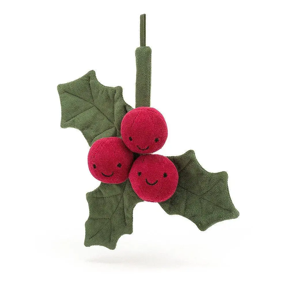 Jellycat Amuseable Holly One Size - H7" X W9" 1