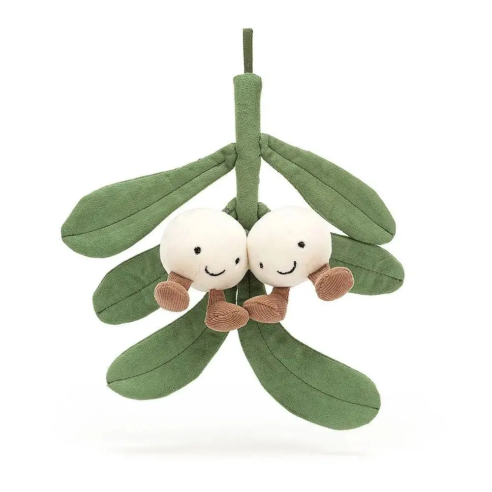 Jellycat Amuseable Mistletoe One Size - H9" X W9" 1