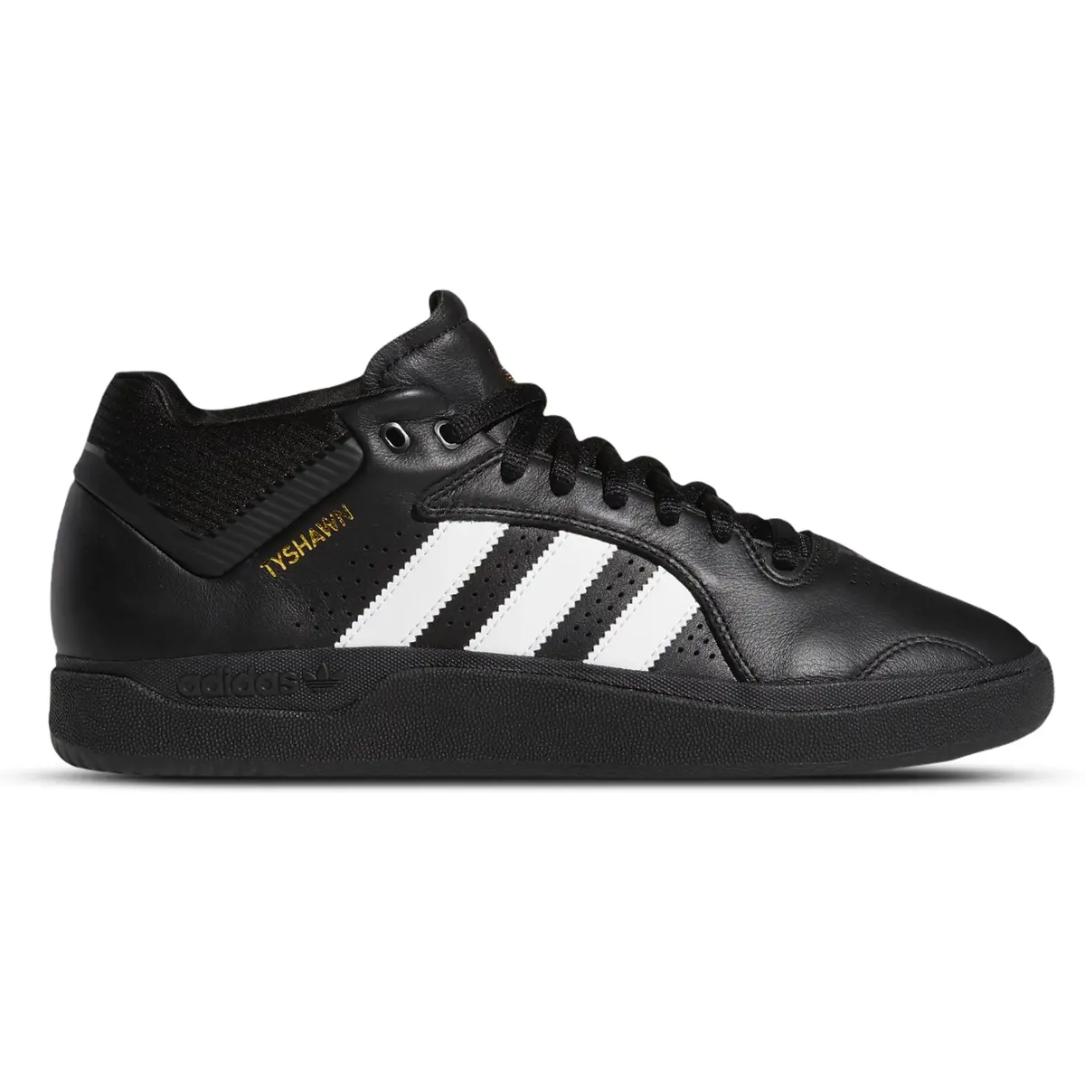 Adidas Tyshawn Pro Core Black/White 1