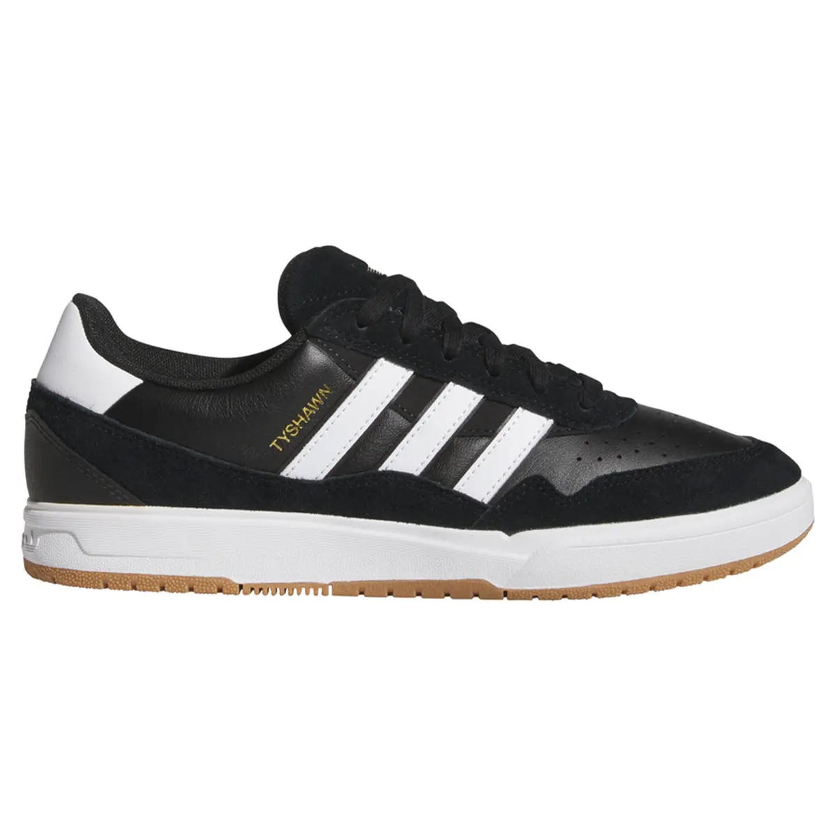 Adidas Tyshawn Ii Black/White/Gum 1