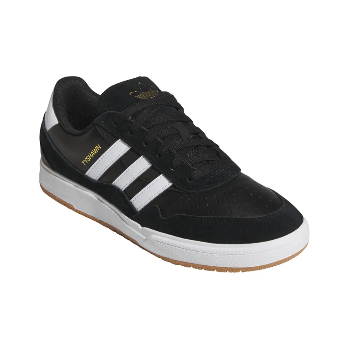 Adidas Tyshawn Ii Black/White/Gum 3