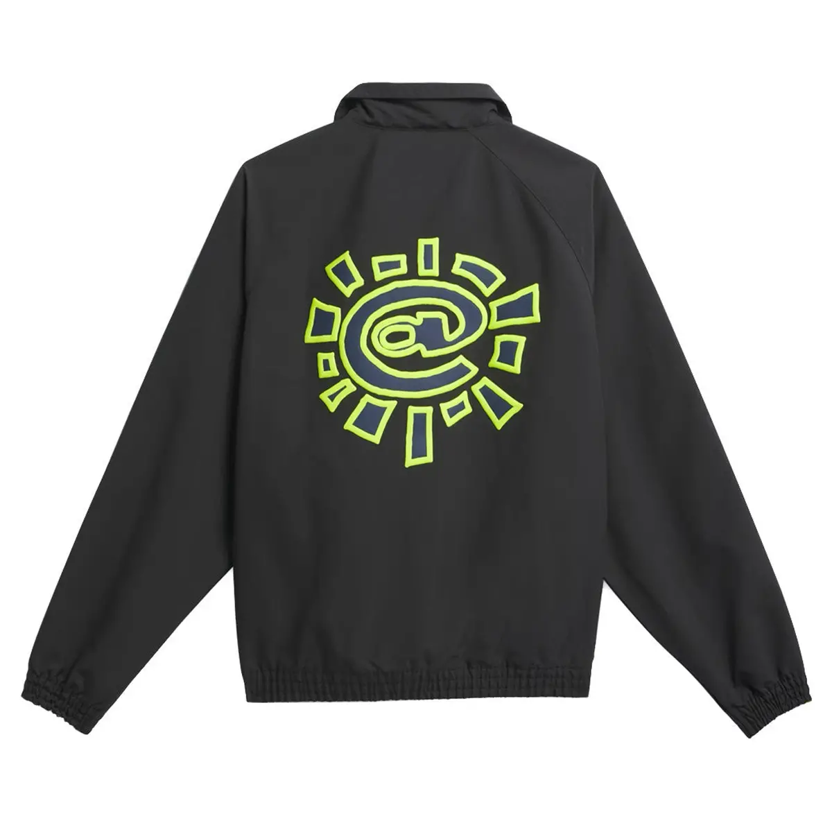 Adidas X Always Adwysd Wind Jacket Black/Semi Solar Slime 2