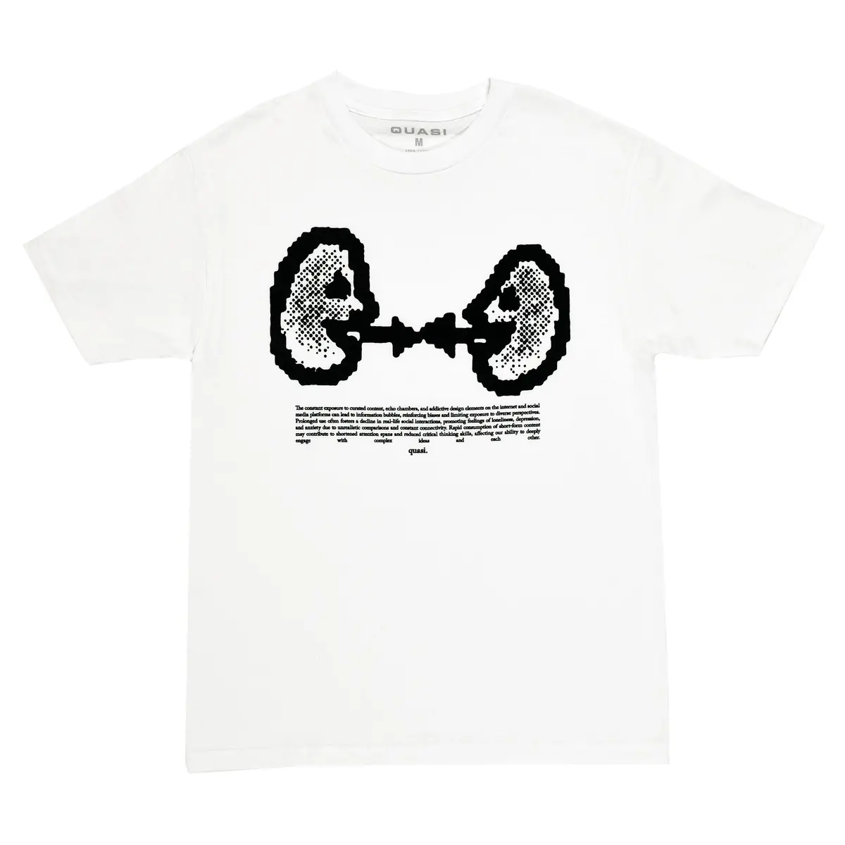 Quasi Advice Tee White 1